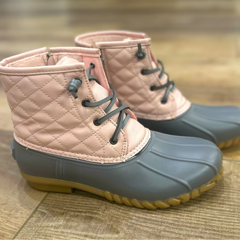 Pink Nautica Duck Boots